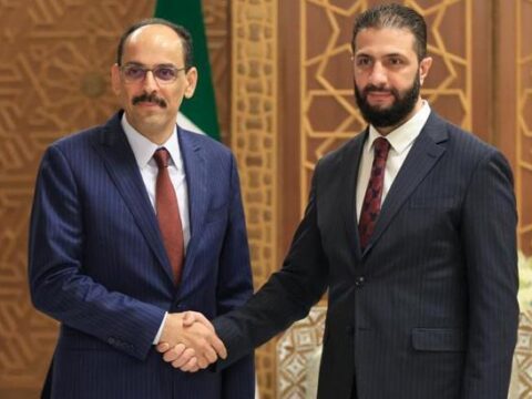 İbrahim Kalın, Suriye Devlet Başkanı Ahmed eş-Şara ile Önemli Bir Görüşme Gerçekleştirdi